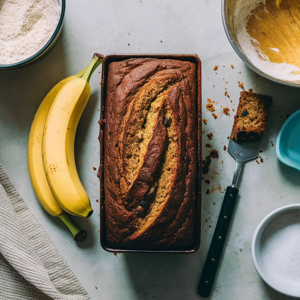 Banana Bread Recipe 2 Bananas