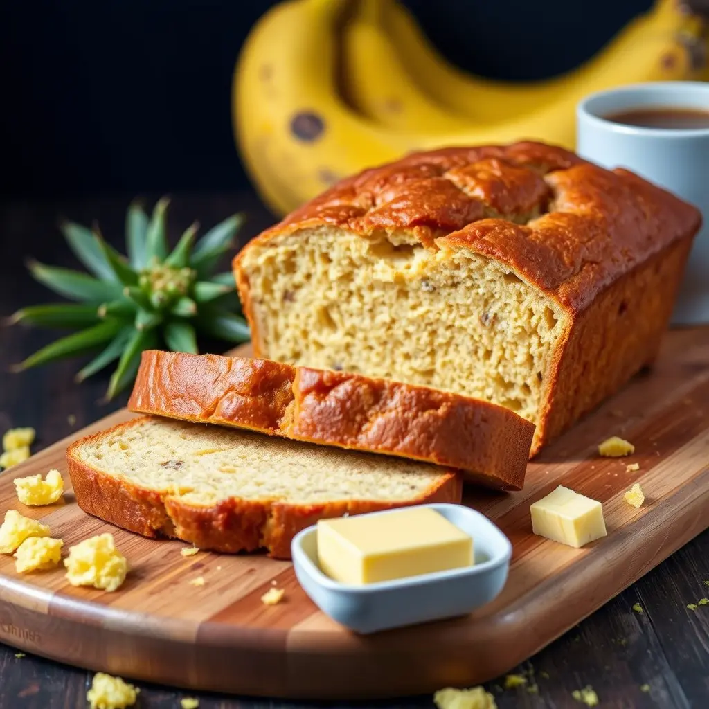 Pineapple Banana Bread