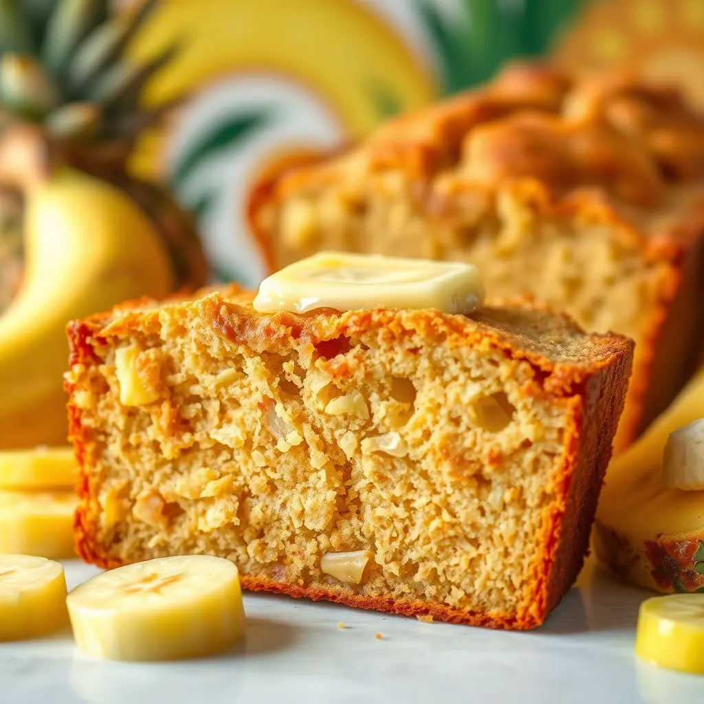 Pineapple Banana Bread