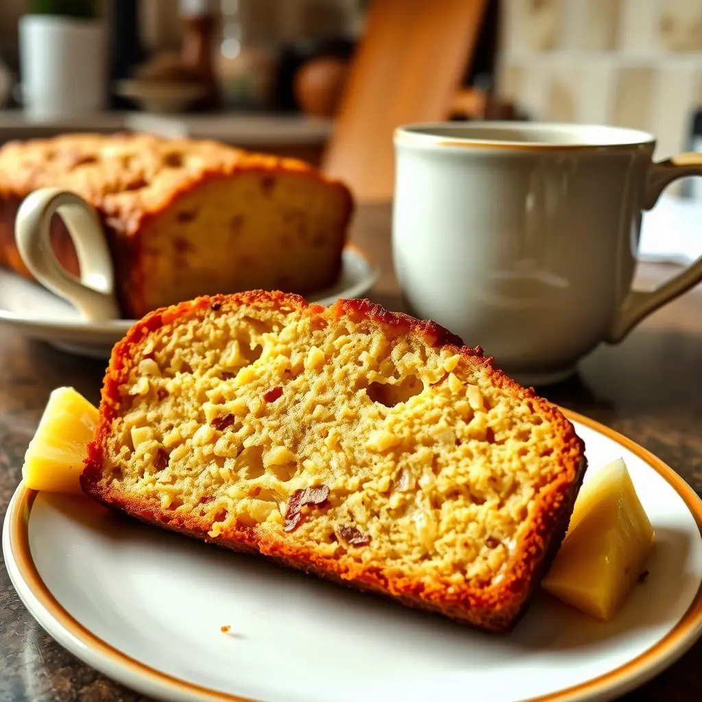 Pineapple Banana Bread