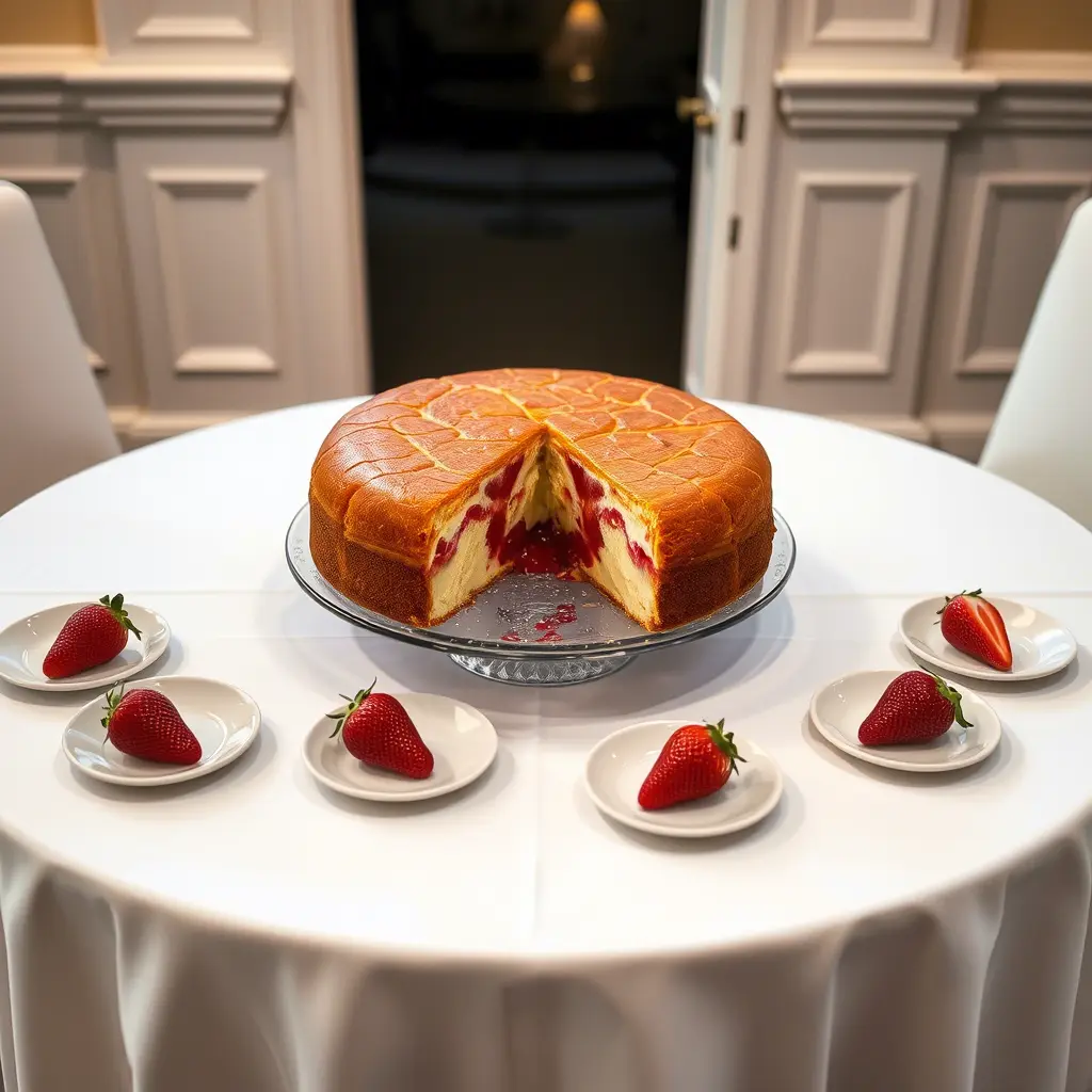 strawberry earthquake cake
